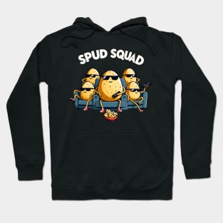 Spud Squad | Cute and cool potato friend squad | funny potato spuds Hoodie